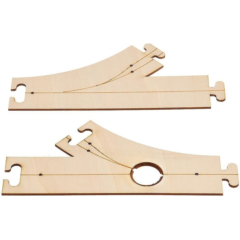 Car System Laser-Street Section Kit (45 Degree Fork/Junction)