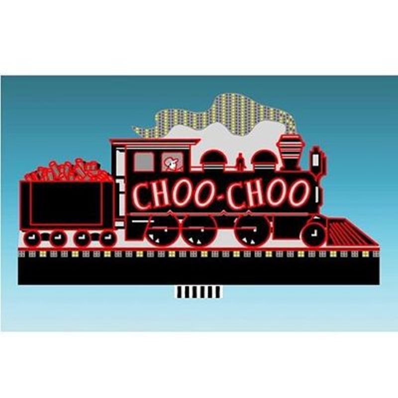 Chattanooga Choo Choo Animated Neon Billboard