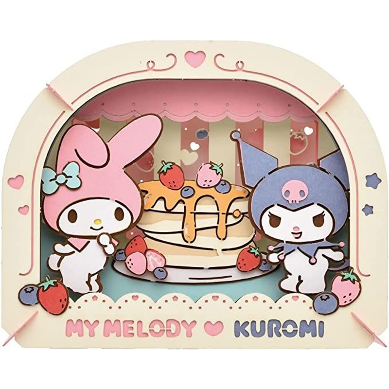 Ensky PT-301 Paper Theater My Melody & Kuromi (Sanrio Characters)