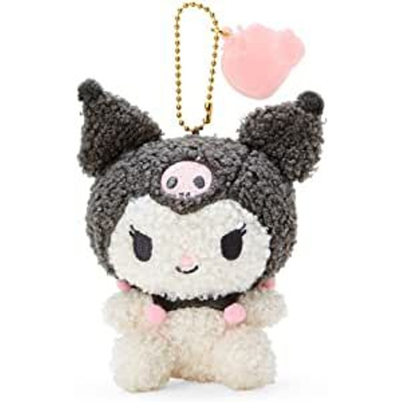 Sanrio Plush Mascot Holder Keychain – Kuromi (Fancy Shop)