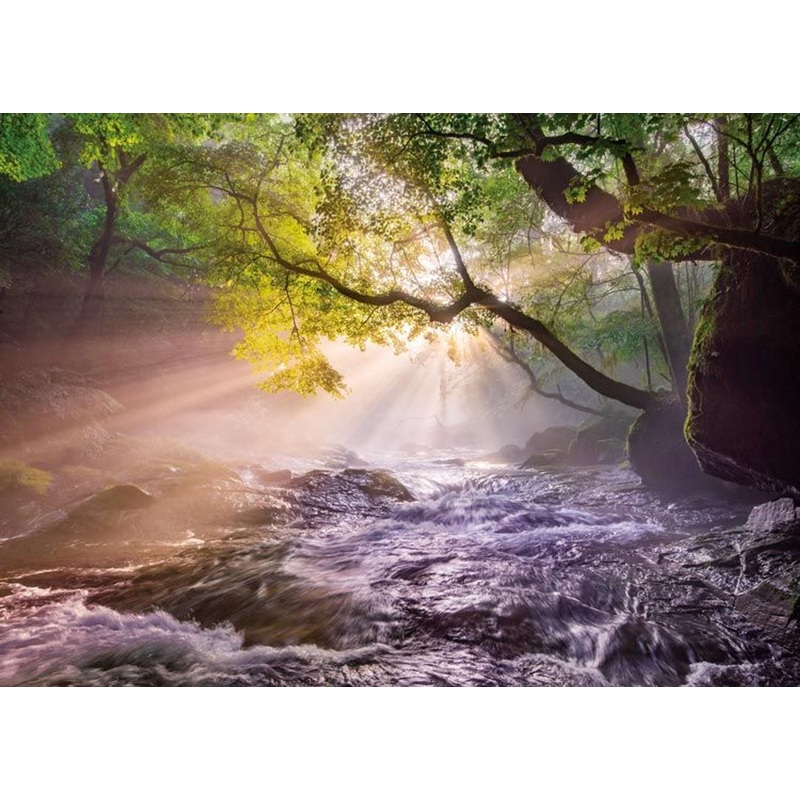 Epoch 79-344s Jigsaw Puzzle Kikuchi Valley  Kumamoto (Scenery) (500 Pieces)