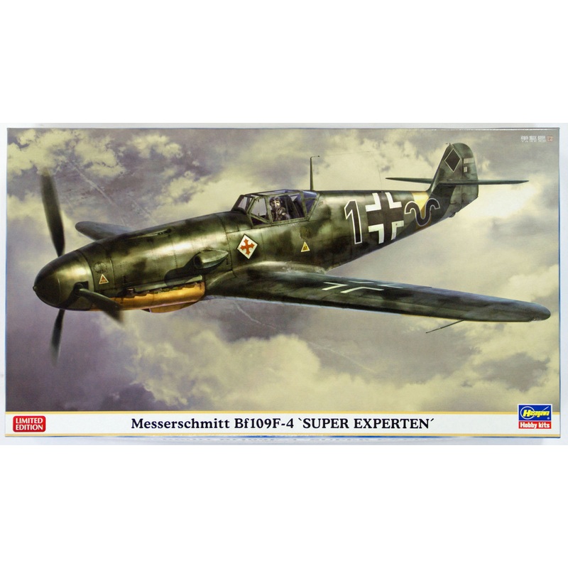Hasegawa 07379 Messerschmitt Bf109F-4 Super Experten 1/48 Scale Kit