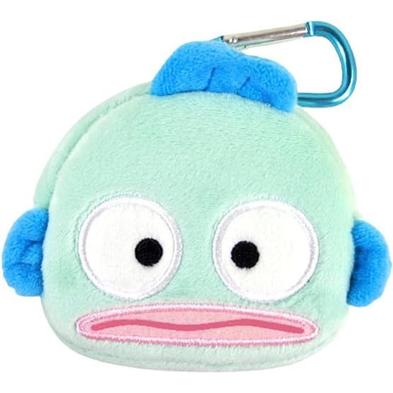 Nakajima Mascot Pouch with Carabiner – Sanrio Hangyodon