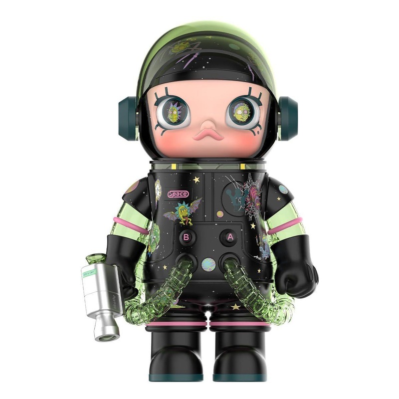 POP-MART Mega Collection 400% Space Molly Rick And Morty