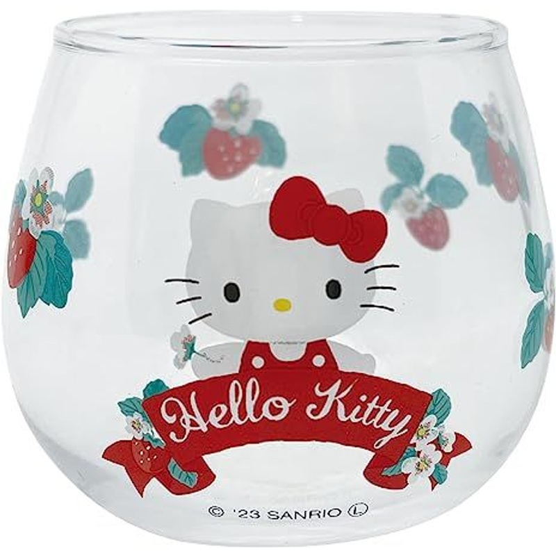 Sun Art Sanrio Glass Hello Kitty Strawberry