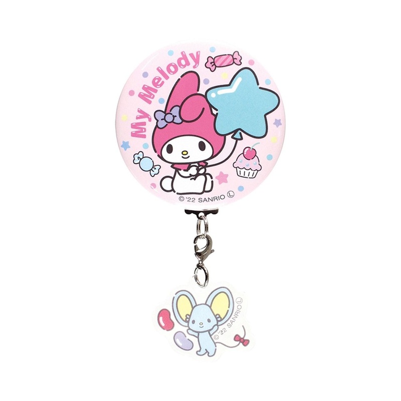 T’s Factory Sanrio Button Badge with Charm My Melody