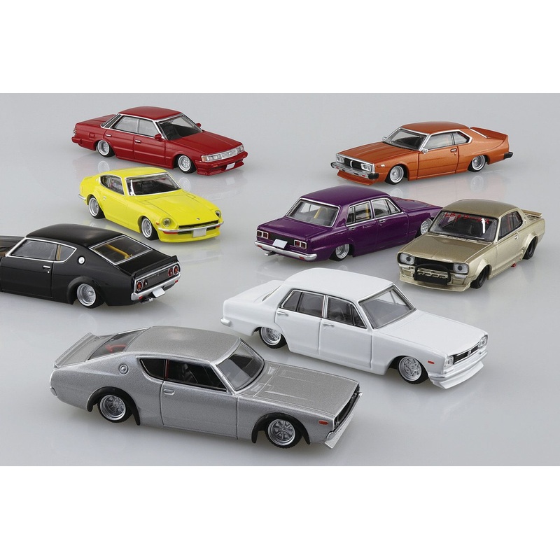 Aoshima Grand Champion Collection 1/64 Diecast Mini Car Part. 15 Box (12 pcs Set)