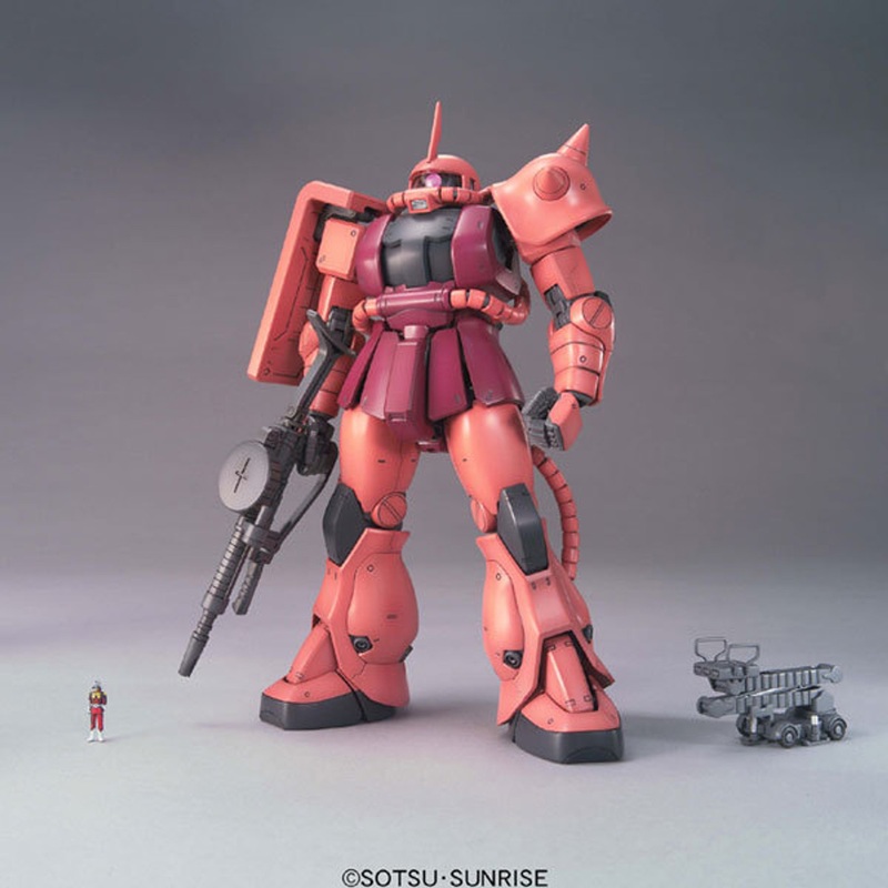 Bandai MG Gundam MS-06S CHAR’S ZAKU II 1/100 Scale Kit
