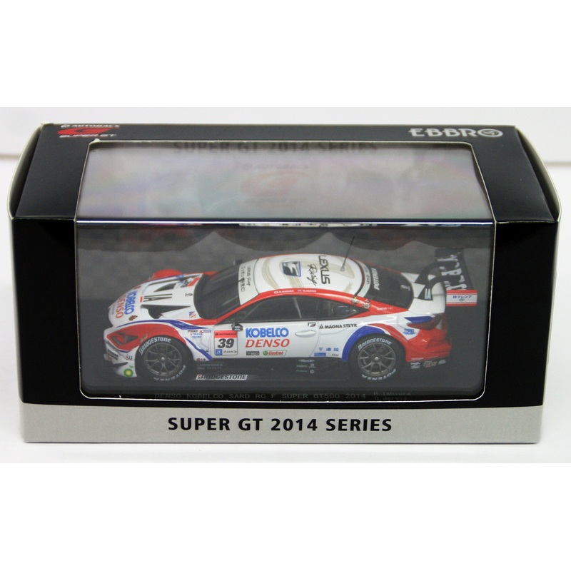 Ebbro 45068 DENSO KOBELCO SARD RC F SUPER GT500 2014 No.39 White 1/43 Scale