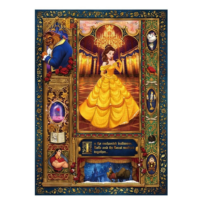 Jigsaw Puzzle The Melody of Love for Only Two “Beauty and the Beast” (500 Pieces)