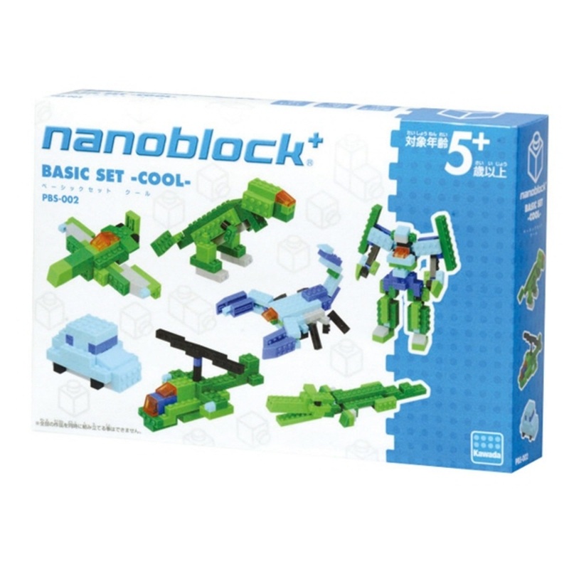 Kawada PBS-002 nanoblock plus BASIC SET (COOL)