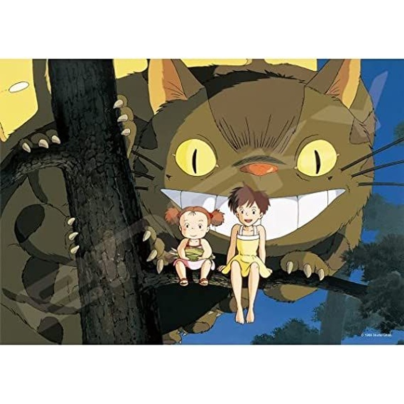 Ensky 108-620 Jigsaw Puzzle Studio Ghibli My Neighbor Totoro Cat Bus, Satsuki & Mei (108 Pieces)