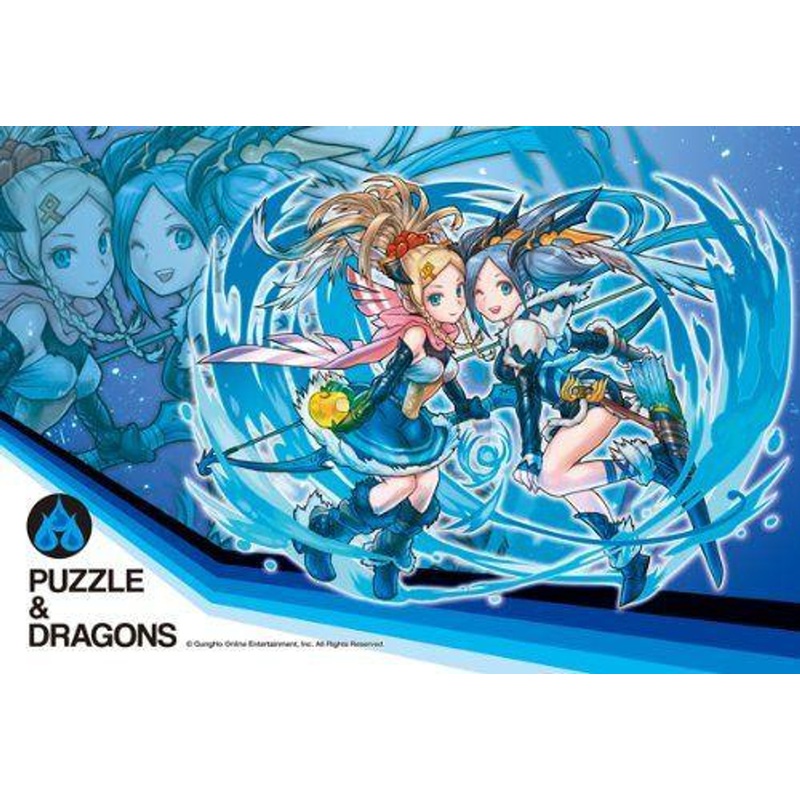 Ensky 300-783 Jigsaw Puzzle Twin Deity of the Azure Sky, Izun & Izuna (300 Pieces)