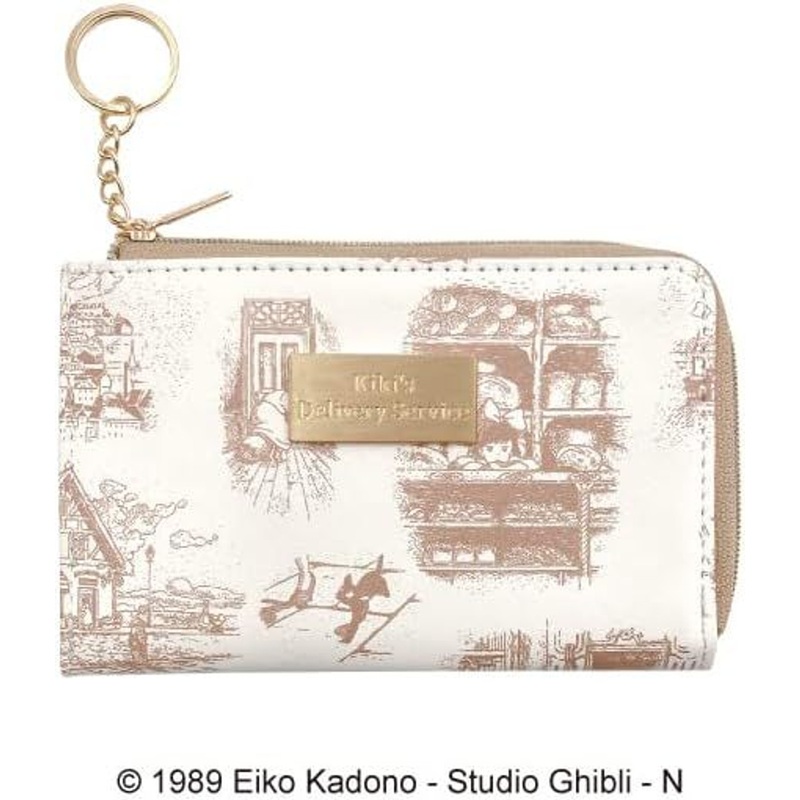 Ensky Studio Ghibli Card and Coin Fragment Case Kiki’s Delivery Service (Nostalgia Sketch)