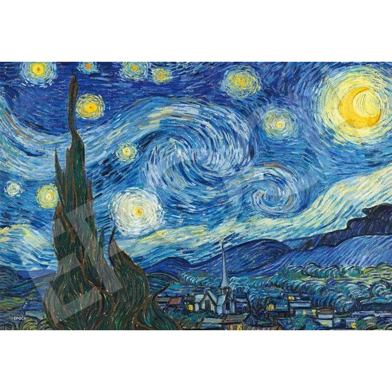 Epoch 31-102 Jigsaw Puzzle Starry Night (Van Gogh) Company Super Small Piece (1053 Pieces)