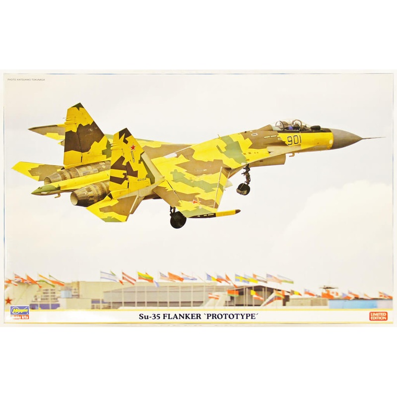 Hasegawa 02134 Su-35 Flanker Prototype 1/72 Scale Kit