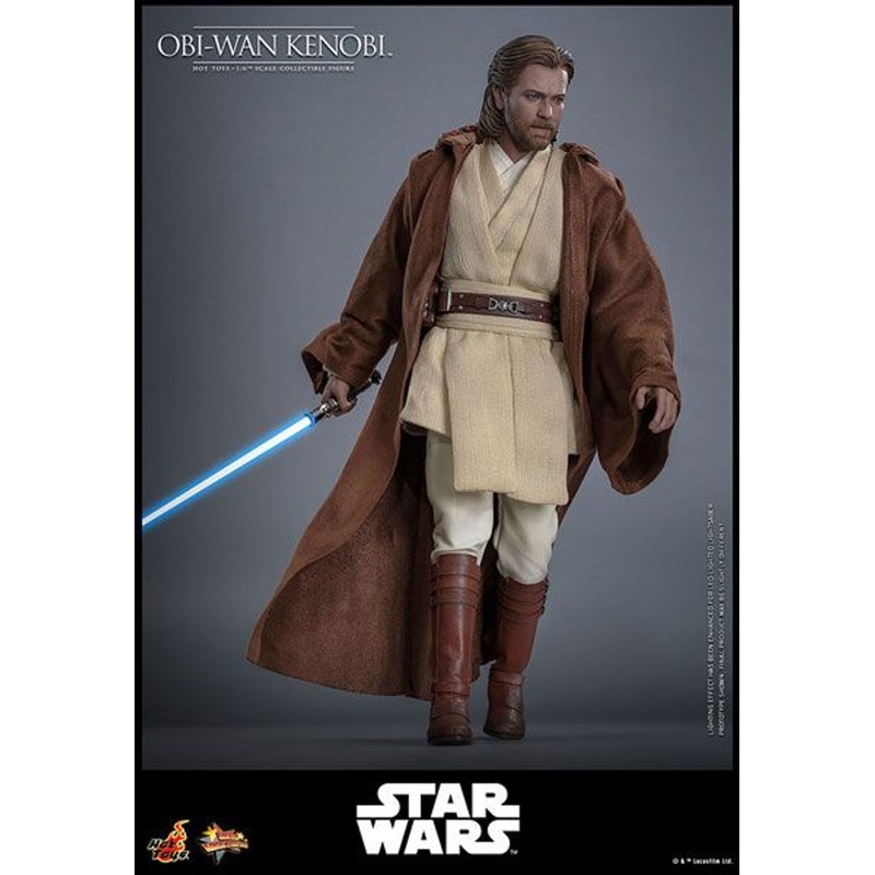 Hot Toys Movie Masterpiece Obi-Wan Kenobi Star Wars: Attack of the Clones 1/6 Fully Poseable Figure