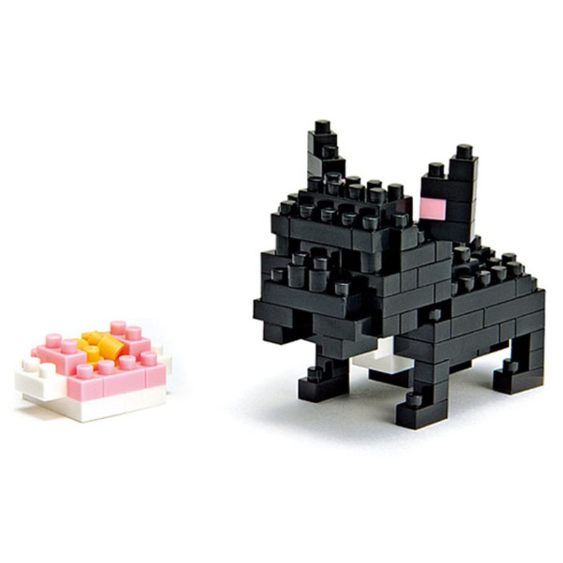 Kawada NBC-015 nanoblock French Bulldog (Dog)