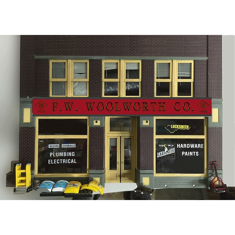 LG WOOLWORTH SIGN O/HO