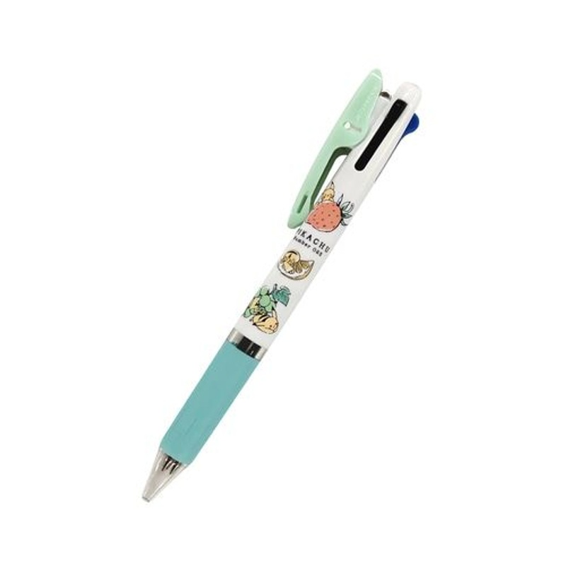 Pokemon Center Original Ballpoint Pen 3 Colors Jetstream 0.5mm “Pikachu number025” Pikachu Fruit