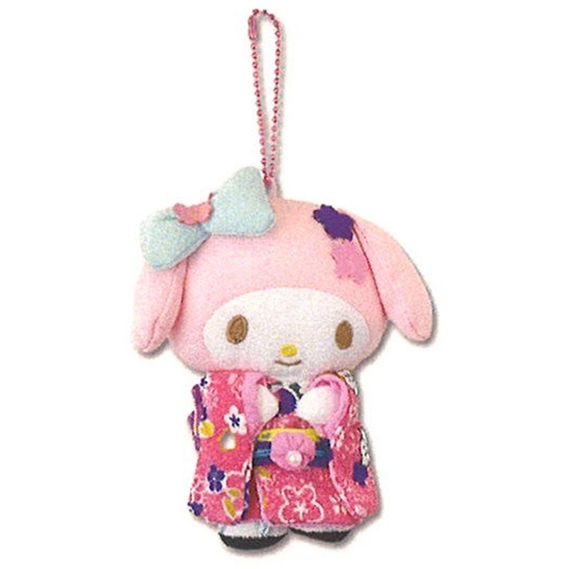 Sanrio C Kimono Chirimen Mascot 12 CM My Melody