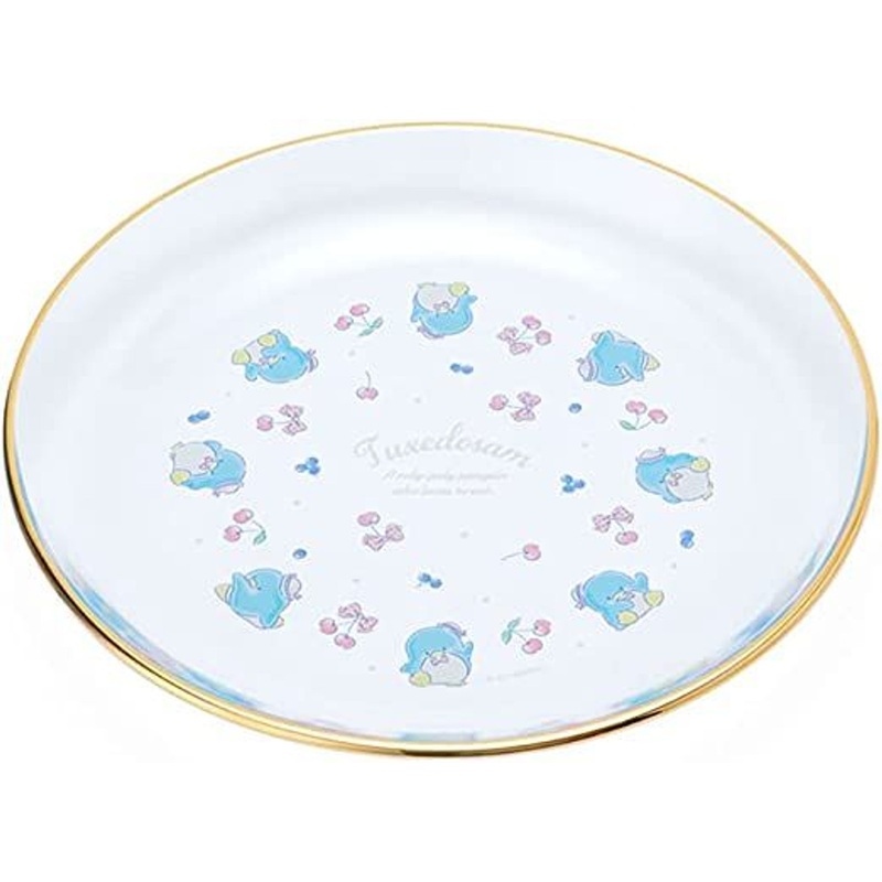 Sanrio Glass Plate – Tuxedo Sam