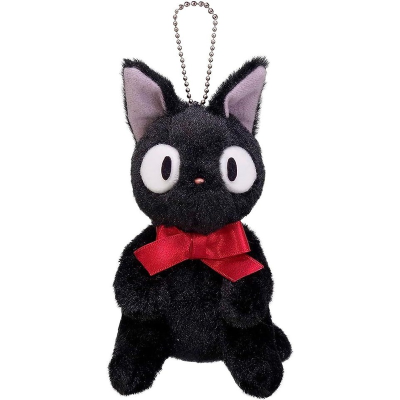 Sun Arrow Studio Ghibli Plush Mascot Badge Kiki’s Delivery Service Jiji