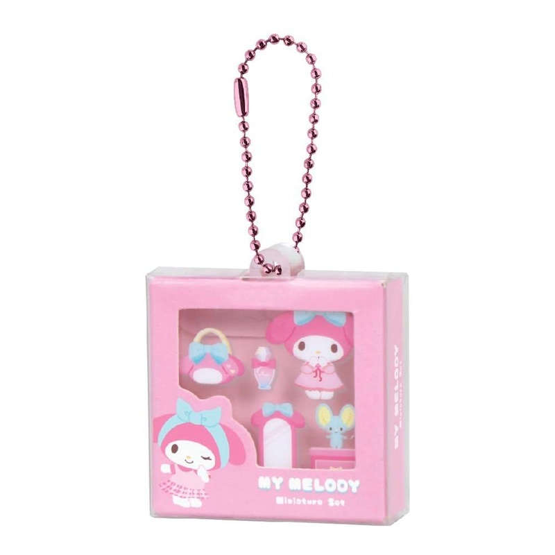 T’s Factory Sanrio Package Style Miniature Keychain My Melody