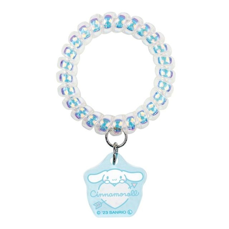 T’s Factory Sanrio Spiral Hair Tie with Charm Cinnamoroll