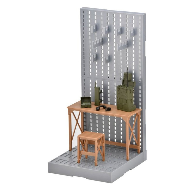 Tomytec LD043 Military Series Little Armory Command Post A 1/12 Plastic Model