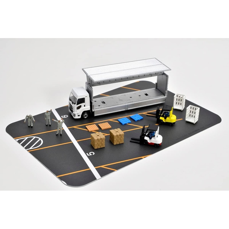 Tomytec Truck Collection Logistics Site Wing Van Set A (N scale)