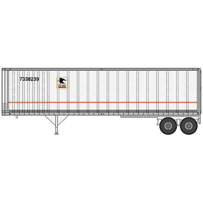 US Postal Service 40′ Trailmobile Trailer (2)
