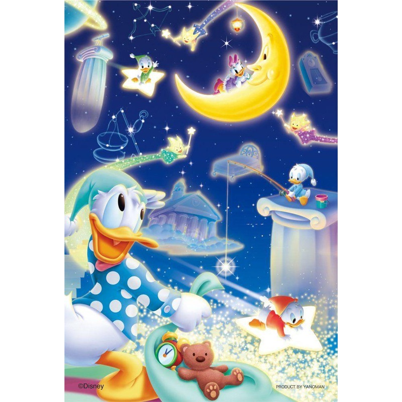 Yanoman 98-617 Jigsaw Puzzle Disney: Land of Stars (204 Pieces)