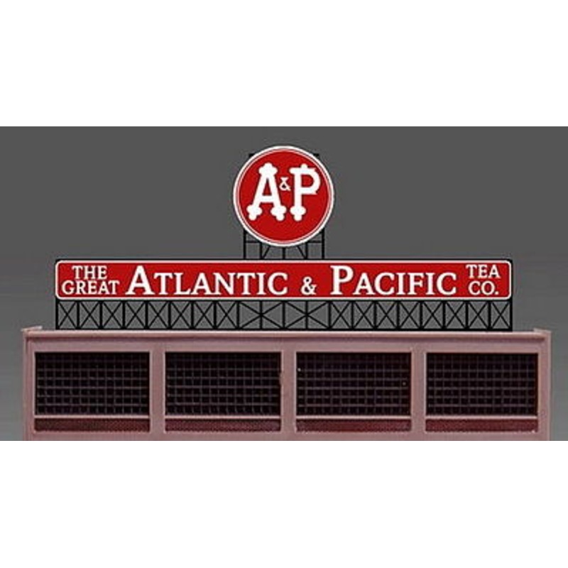 Atlantic & Pacific Tea Animated Neon Billboard