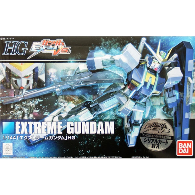 Bandai HGUC 121 Gundam EXTREME Gundam 1/144 Scale Kit