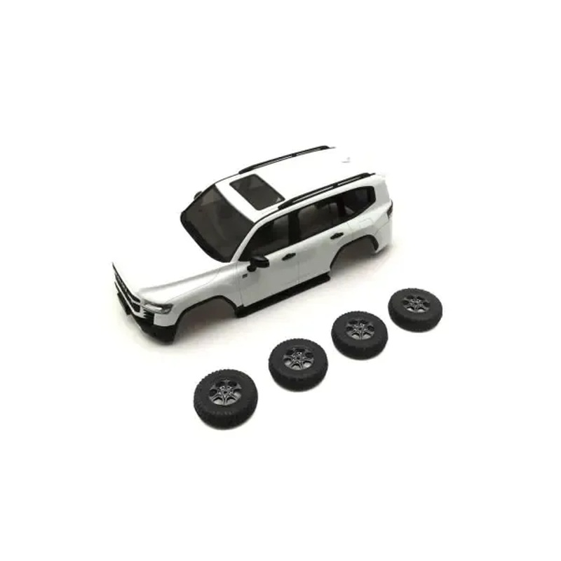 Kyosho MXBT13PW MX-01 Toyota LAND CRUISER 300 GR SPORT Precious White Pearl