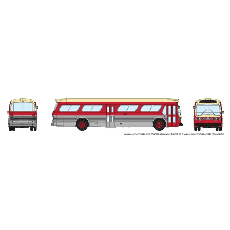 New Look Bus Toronto mar – N-Scale