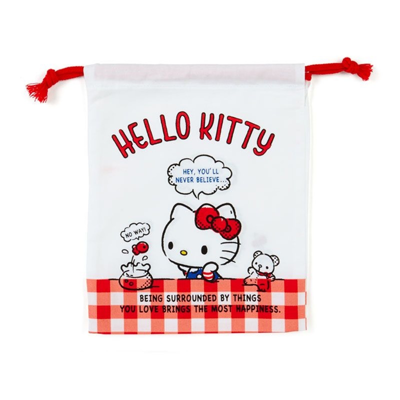 Sanrio Drawstring Bag S Hello Kitty