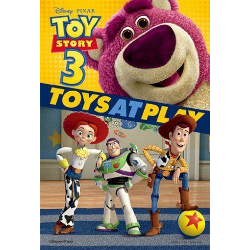 Yanoman 98-533 Jigsaw Puzzle Toy Story 3 Toy at Play (204 Pieces)