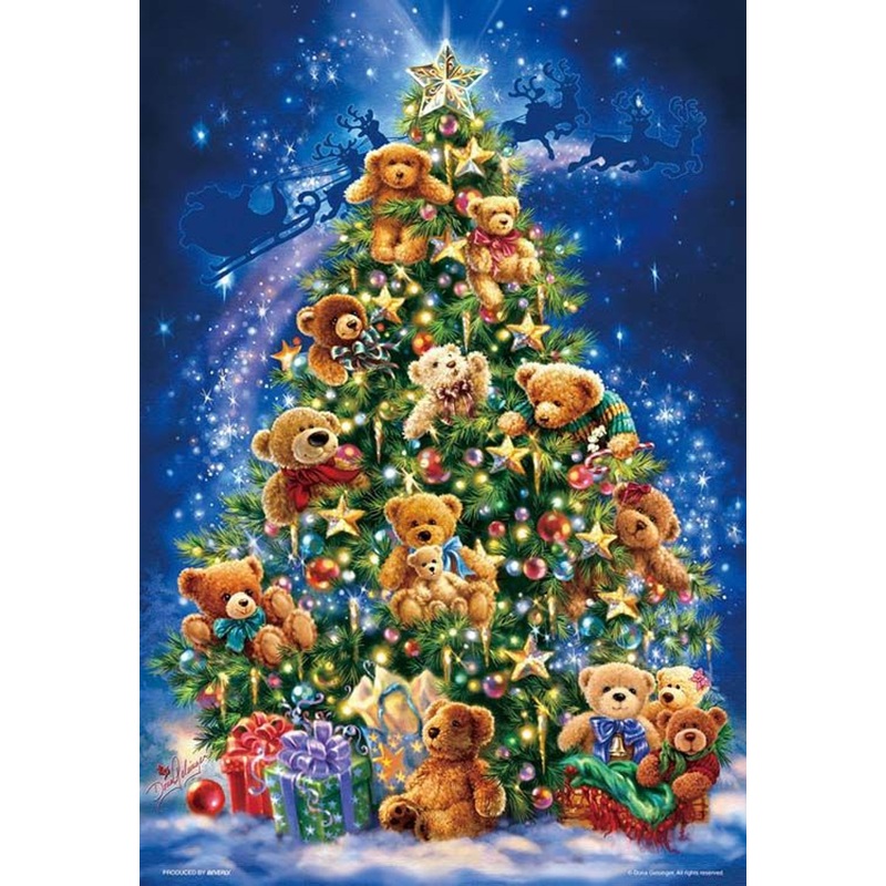 Beverly 300-040 Jigsaw Puzzle Teddy Bear Tree (300 Pieces)