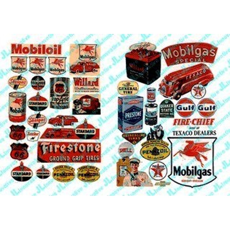 Gas Station & Oil Company Posters & Signs