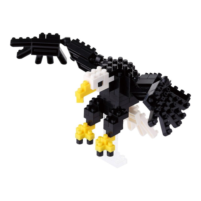 Kawada NBC-138 nanoblock Bald Eagle