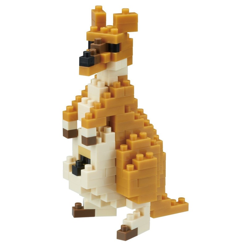 Kawada NBC-196 nanoblock Kangaroo