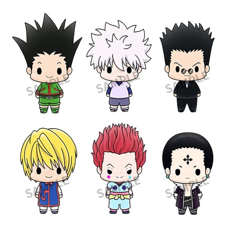Megahouse Chokorin Mascot Hunter x Hunter 6pcs Complete Box