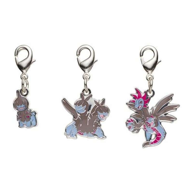 Pokemon Center Original Metal Keychain Series – Deino 633-634-635