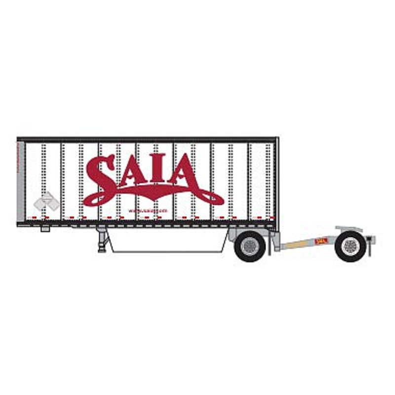 Semi-Trailer short SAIA 1 – N-Scale