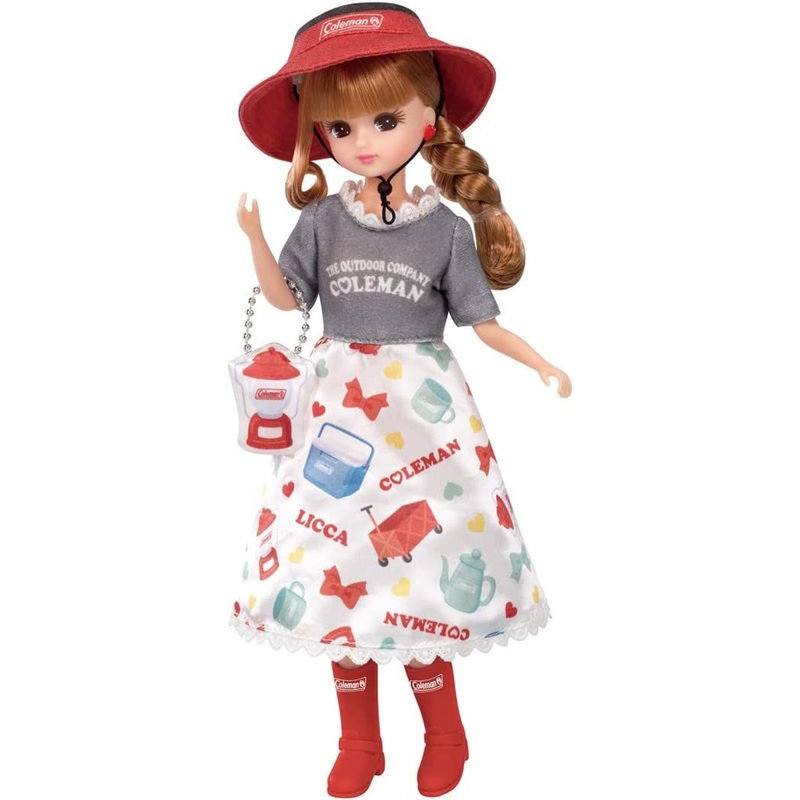 Takara Tomy Licca Doll x Coleman Camping Dress