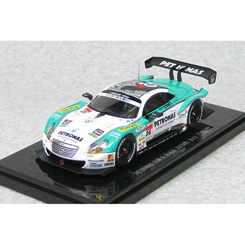 Ebbro 44735 Toyota Lexus SC430 Petronas Tom’s #36 GT500 2012 1/43 Scale