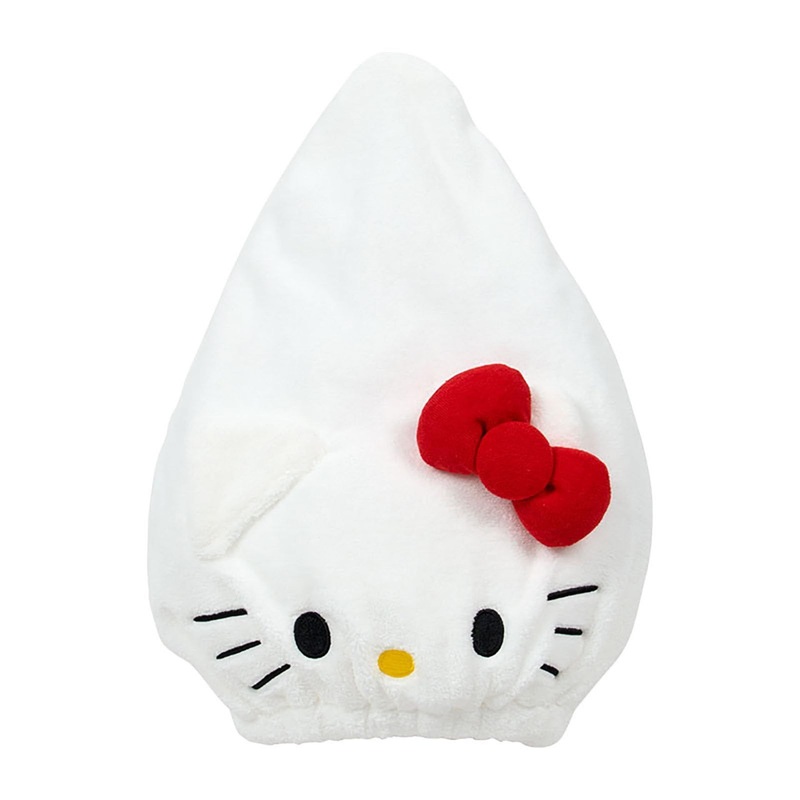 Sanrio Hello Kitty Face-Shaped Towel Cap
