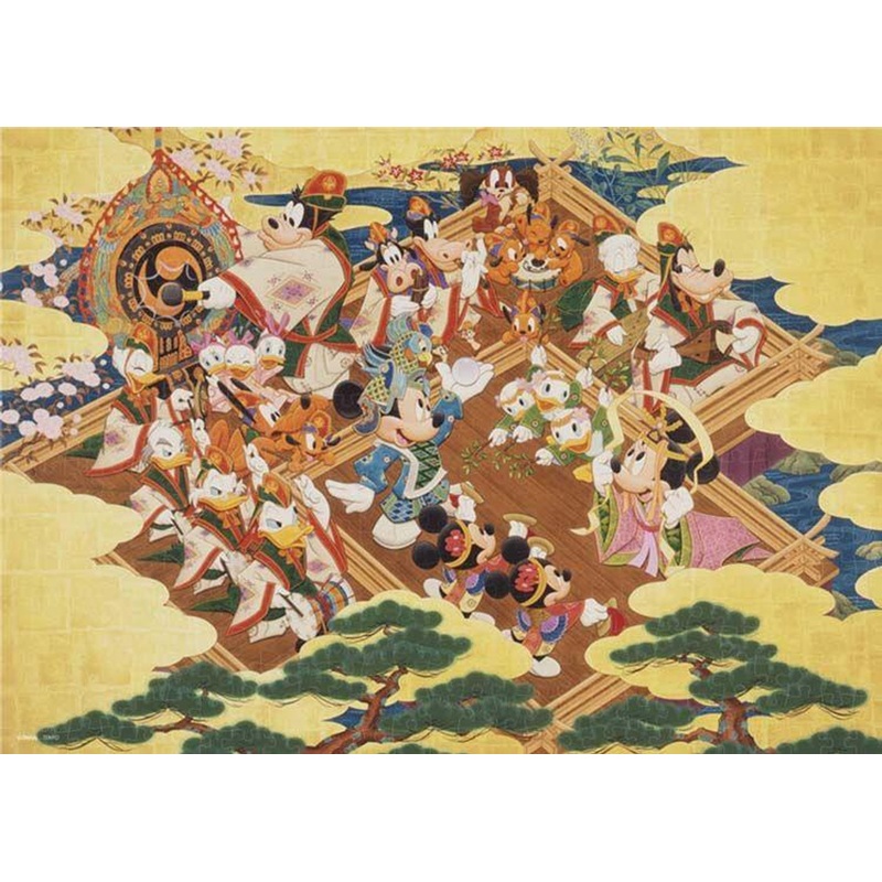 Tenyo D-500-700 Jigsaw Puzzle Disney Mickey & Friends (500 Pieces)